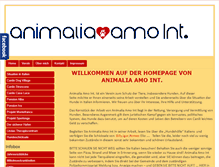 Tablet Screenshot of animalia-amo.com